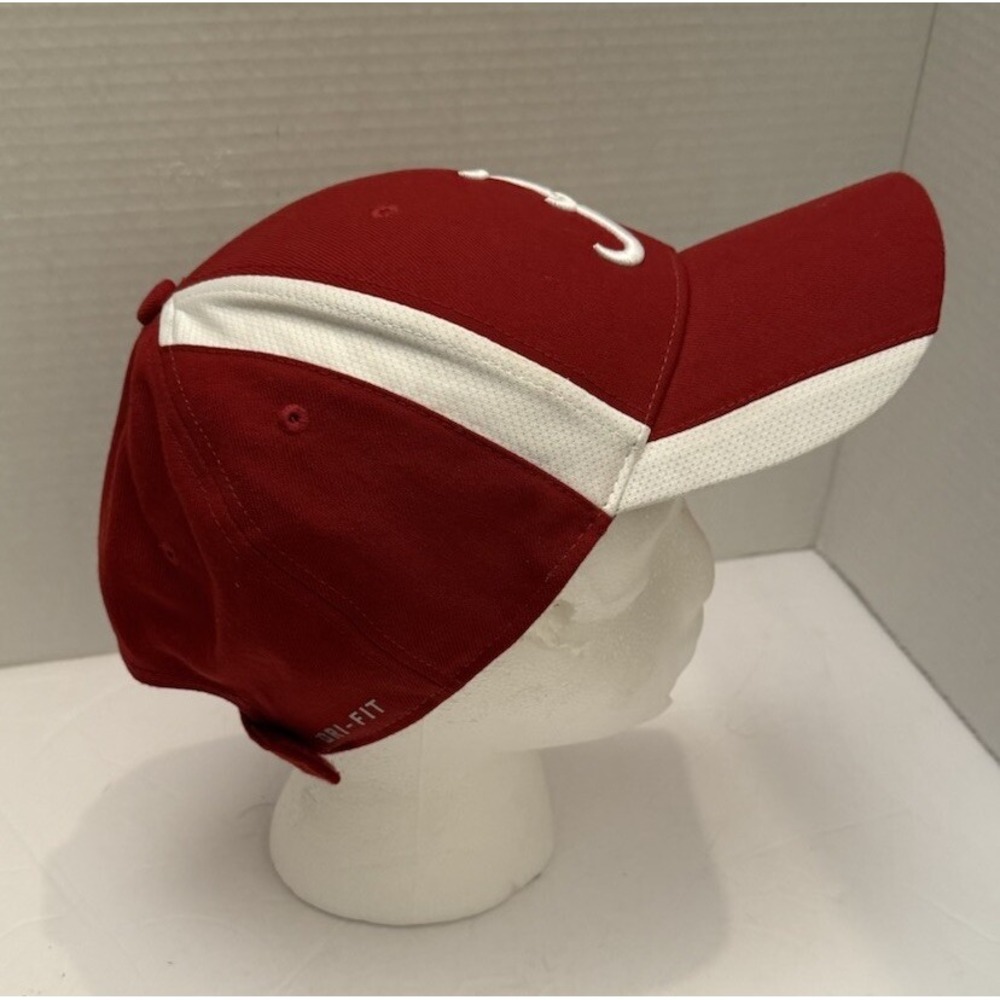 Nike Alabama‎ Crimson Tide Hat Unisex Adult Cap Red DRI FIT Adjustable Bama - Picture 4 of 13